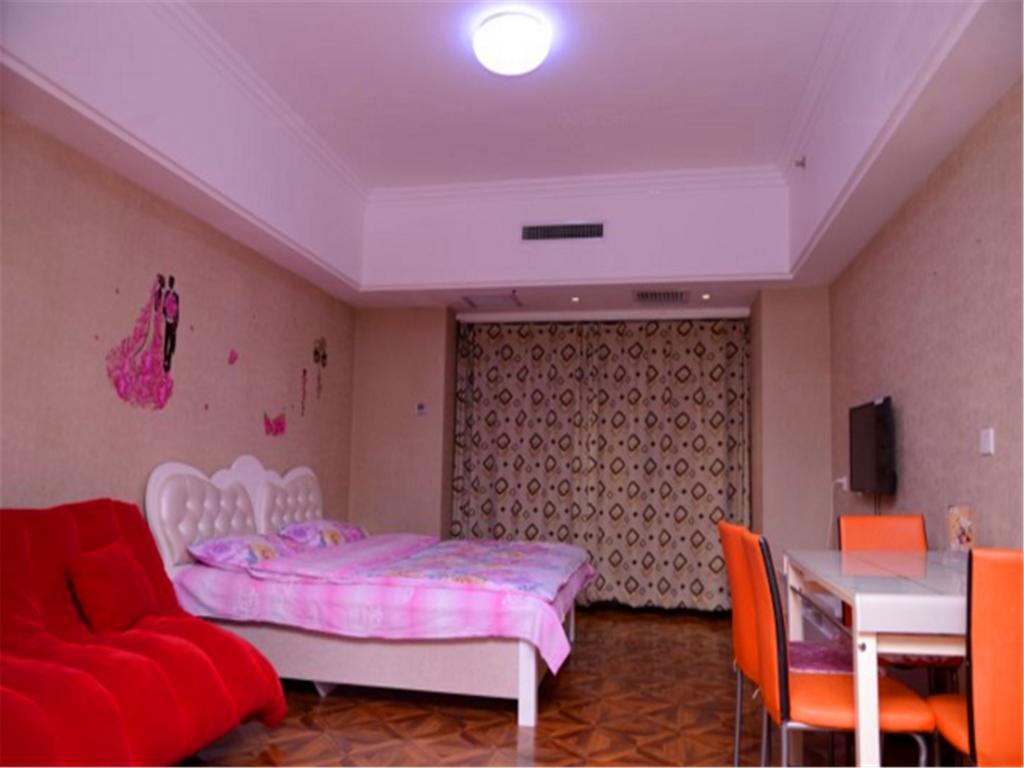 Green Express Apartment Harbin West Railway Station Харбин Стая снимка